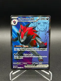 N's Zoroark ex 175/159 Ultra Rare Journey Together Pokemon NM/M - Image 1