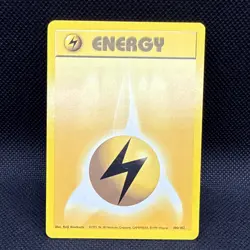 Pokemon TCG Lightning Energy Base Set 100/102 MT/NM - Image 1
