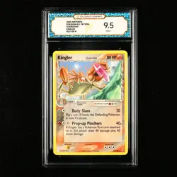 TQG 9.5 Mint+ 2006 Pokemon ENG Kingler #22/100 R - Image 1