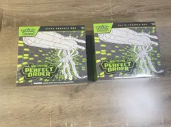 Pokemon TCG Perfect Order Elite Trainer Box ETB New Factory SEALED x2 - Image 1