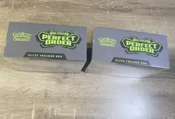 Pokemon TCG Perfect Order Elite Trainer Box ETB New Factory SEALED x2 - Image 5