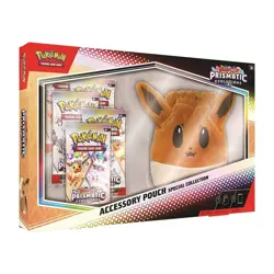 Pokemon Prismatic Evolutions Accessory Pouch Special Collection Sealed - Image 1