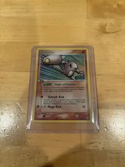 Hitmonlee 25/115 Stamped EX Unseen Forces Reverse Holo Rare Pokemon Card - Image 1