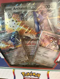 Pokemon EX Box Bundle – Reshiram ex & Archaludon ex Dual Box | Factory Sealed - Image 4