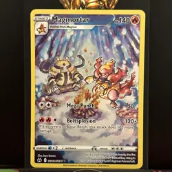 Pokemon TCG Magmortar GG03/GG70 Crown Zenith: Galarian Gallery Ultra Rare - Image 1