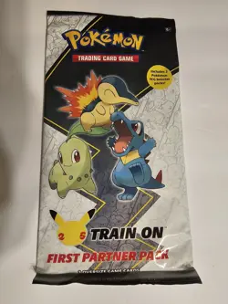 Pokemon TCG - 25th Anniversary - First Partner Pack Johto SEALED 820650809675 - Image 1