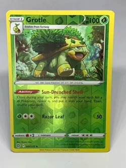 Grotle - Pokemon - Brilliant Stars - 007/172 - Reverse Holo - 🔟 - Image 1