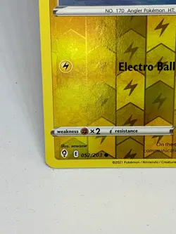 Chinchou - Pokemon - 052/203 - Evolving Skies - Reverse Holo - 🔟 - Image 3