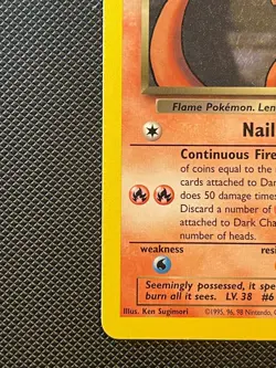 Dark Charizard 21/82 Team Rocket Unlimited Edition LP Pokemon TCG - Image 3