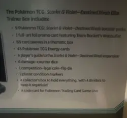 Pokemon TCG Scarlet & Violet Destined Rivals Elite Trainer Box ETB Factory Seal - Image 4