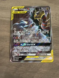 Pokemon TCG - Garchomp and Giratina GX SM193 Black Star Promo - NM - Image 1
