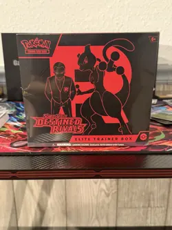 Pokemon TCG Destined Rivals Elite Trainer Box SEALED/NEW ETB *SEE PICS AND DISC* - Image 1