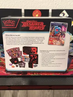 Pokemon TCG Destined Rivals Elite Trainer Box SEALED/NEW ETB *SEE PICS AND DISC* - Image 2
