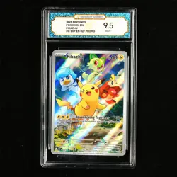 TQG 9.5 Mint+ 2023 Pokemon ENG Pikachu #G SVP EN 027 Promo - Image 2