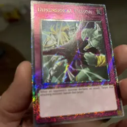 YuGiOh DIMENSIONAL PRISON Platinum Secret Rare RA04-EN132 - Image 3