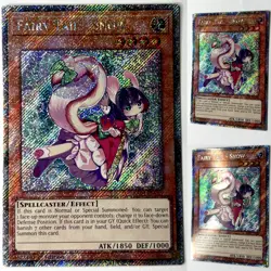 Yu-Gi-Oh! Fairy Tail - Snow - Platinum Secret Rare - 1st Edition RA04-EN269 NM - Image 1