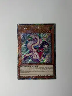 Yu-Gi-Oh! Fairy Tail - Snow - Platinum Secret Rare - 1st Edition RA04-EN269 NM - Image 2