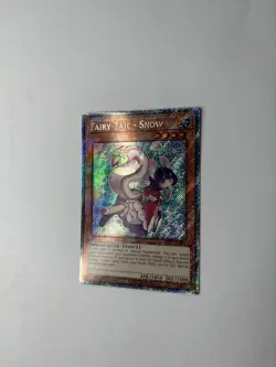 Yu-Gi-Oh! Fairy Tail - Snow - Platinum Secret Rare - 1st Edition RA04-EN269 NM - Image 4