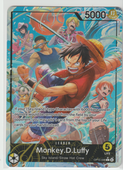 Monkey.D.Luffy (OP15-098) (Alternate Art) OP15-098 Adventure on Kami's Island... - Image 1
