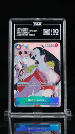 One Piece Boa Hancock OP02-059 Gift Collection Alternate Art Promo TAG 10 - Image 1