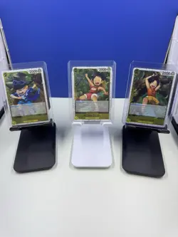 Monkey.D.Luffy & Sabo & Portgas.D.Ace ST13 Pirate Foil - One Piece TCG Set NM - Image 1