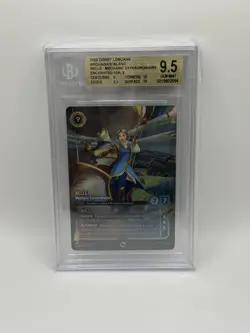 DISNEY LORCANA EN 7-ARCHAZIA'S ISLAND #217 BELLE - ENCHANTED BGS 9.5 - Image 1