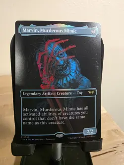 Marvin, Murderous Mimic (Showcase) -Foil Near Mint MTG - Image 1