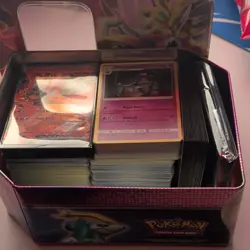 Pokemon Trading Card Game 300+ Card Lot Tin - Base, EX - Image 3