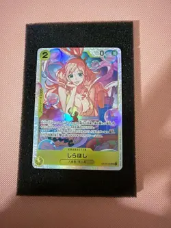 Shirahoshi OP12-102 SR Legacy of the Master ONE PIECE Card Japanese NM - Image 1