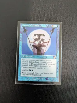 Magic: The Gathering Decree of Silence Scourge Regular 2003 Card HP(A) - Image 1