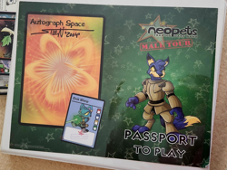Neopets Trading Card Game Mixed Lot Binder 68 Pages Of Cards - Image 1