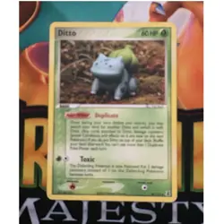 POKEMON TCG DITTO DELTA SPECIES RARE 60HP ENGLISH REGULAR POKEMON CARD - Image 1