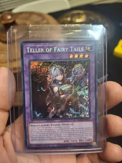 Yugioh Teller Of Fairy Tails 1st Edition Secret + Fairy Tail Blzd Cards & Genia - Image 1