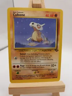 Pokemon Common Card : Cubone 50/64 (Jungle) - Image 1