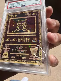 Ps9 Ancient Mew Pokemon Card Movie Promo 3 Swirls - Image 3