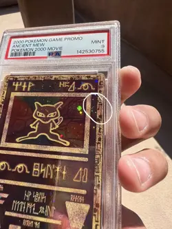 Ps9 Ancient Mew Pokemon Card Movie Promo 3 Swirls - Image 4
