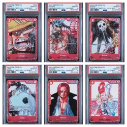 2023 One Piece EN Premium Card Film Red Sequential Set (12) PSA 10 - Image 2