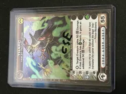 Chaotic TCG Tharc Tablet Translator 3 Max Stats Rare Card - Image 1