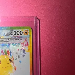 Pikachu EX Special Illustration Rare Surging Sparks 238/191 Pokemon Card NM - Image 3