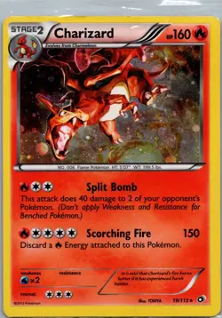 Charizard - (Cosmos Holo) 019/113 Miscellaneous Cards & Products Holo DMG - Image 1