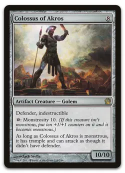 Colossus of Akros #214 (LP) Theros THS Magic MTG - Image 1