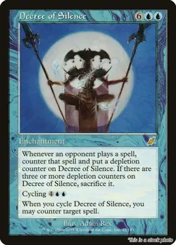 Decree of Silence [SCG - 32] - LP TCG MTG - Image 1