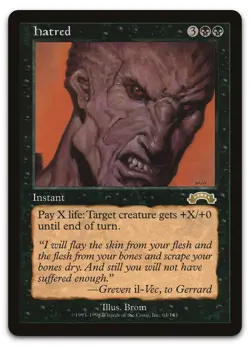 Hatred #64 (NM) Exodus EXO Magic MTG - Image 1