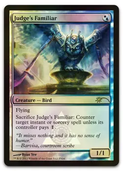 Judge's Familiar #5 (Foil) (LP) FNM Promos FNM Magic MTG - Image 1
