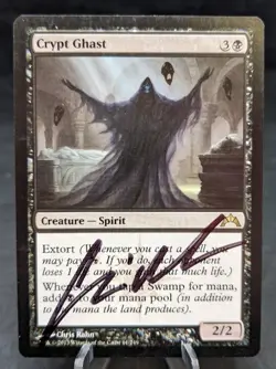 Crypt Ghast | MTG Magic the Gathering Gatecrash | Artist Signed | MP | C - Image 1
