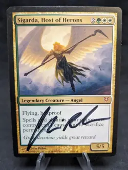 Sigarda, Host of Herons | MTG Magic Avacyn Restored | Artist Signed | NM | A - Image 1