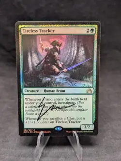 Tireless Tracker | MTG Magic Shadows over Innistrad | Artist Signed | LP - Image 1