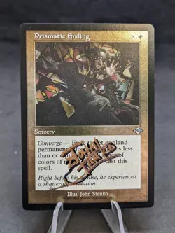 Prismatic Ending FOIL | MTG Magic Modern Horizons 2 | Artist Signed | NM | A - Image 1