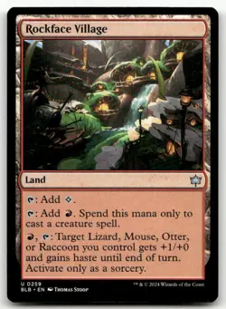 Rockface Village #259 (NM) Bloomburrow BLB Magic MTG - Image 1