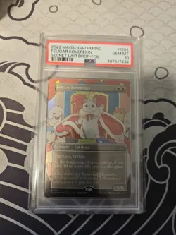 PSA 10 MTG Felidar Sovereign Secret Lair Drop Foil 2022 Magic The Gathering - Image 1
